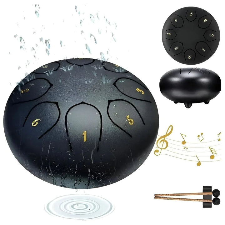 EchoRain Drum - Steel Tongue Water Outdoor Rain Drum with Bag