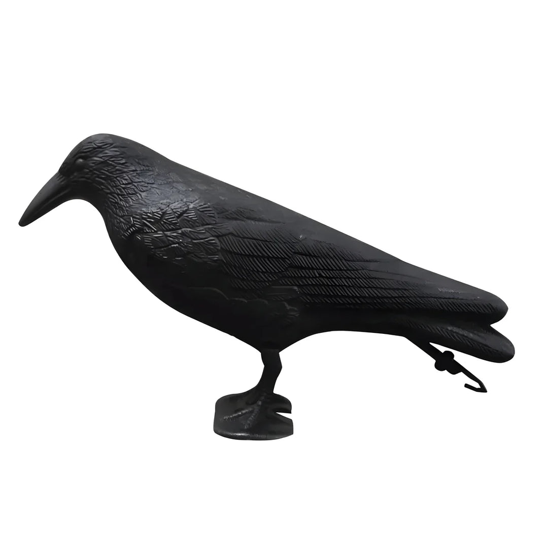 RavenGuard Decorative Raven - Stylish Bird Deterrent for Your Garden