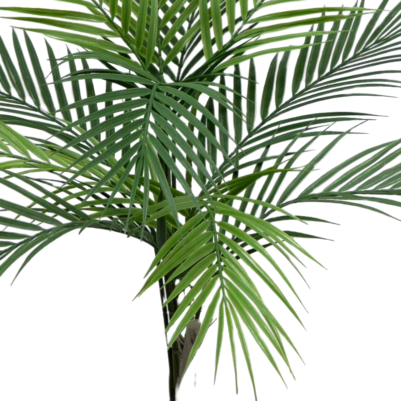 30" Artificial Palm Tree in Vanilla Planter for Indoor Decor