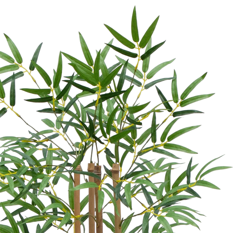 30" Artificial Indoor Bamboo Plant in Decorative Pot