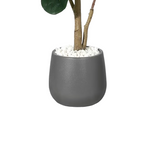 4ft Artificial Fiddle Leaf Fig Tree with 48 Leaves in 7.8" Pot